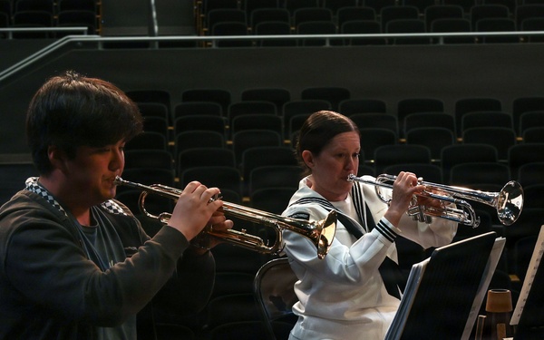 Navy Band Southwest San Diego visits South HS
