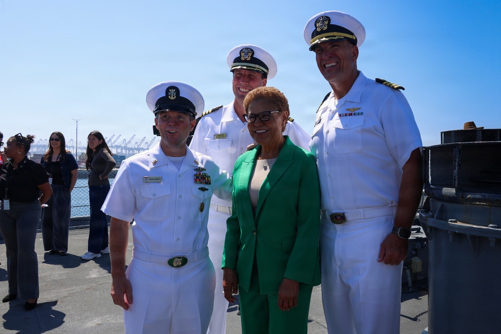 Los Angeles Mayor kicks off Fleet Week
