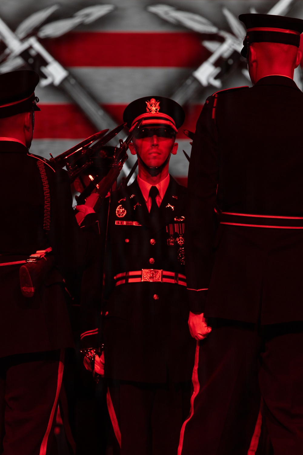 Maj. Gen. Bobby Christine hosts the Twilight Tattoo