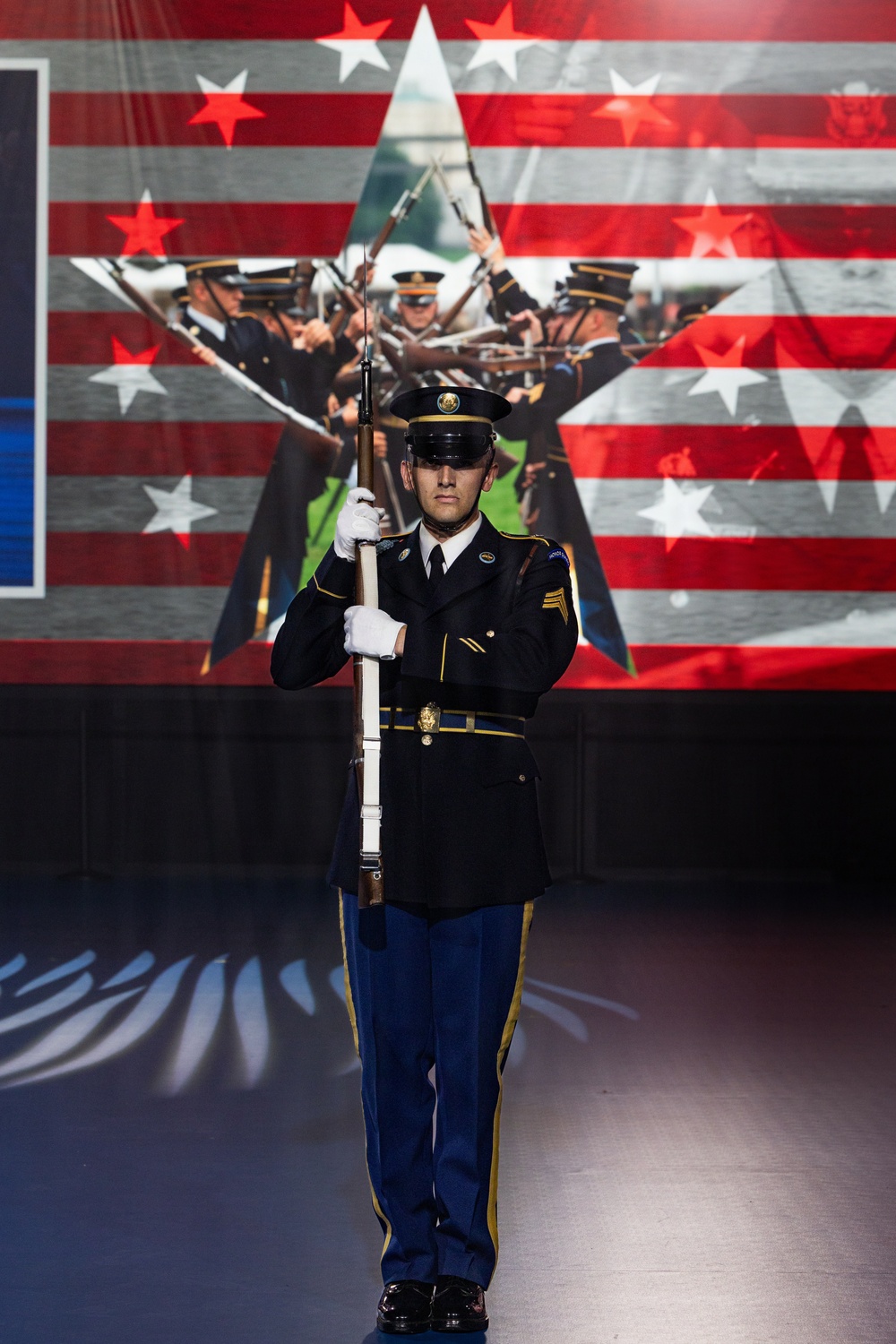 Maj. Gen. Bobby Christine hosts the Twilight Tattoo