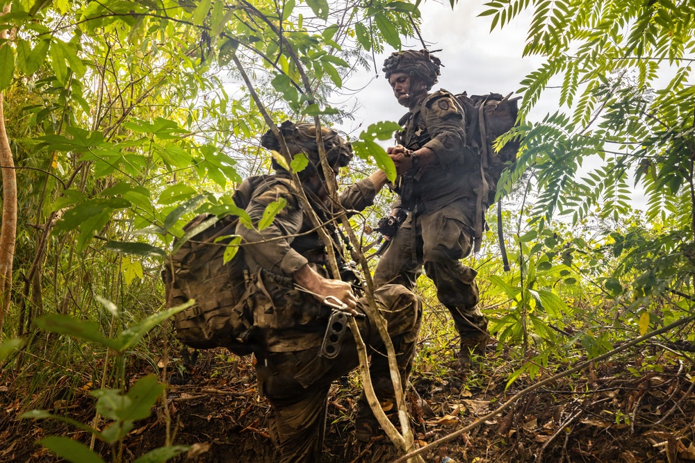 Salaknib 2026: U.S. and Philippine Forces Clear an Objective during JPMRC-X