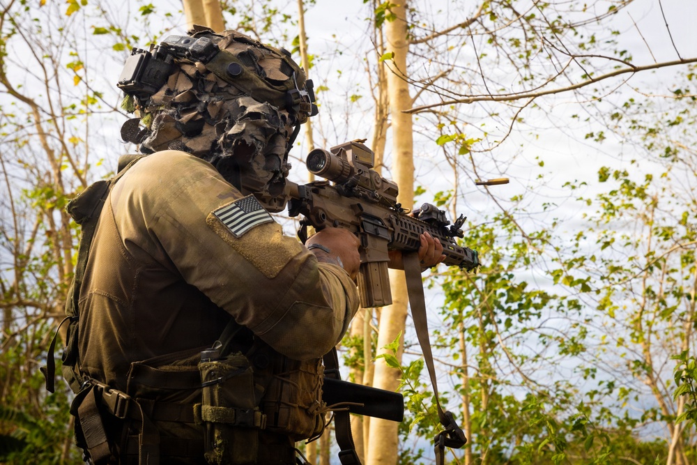 Salaknib 2026: U.S. and Philippine Forces Clear an Objective during JPMRC-X