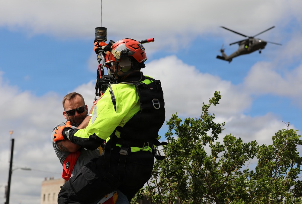 36th Combat Aviation Brigade Partners with Civilian Agencies for 2026 SAREX
