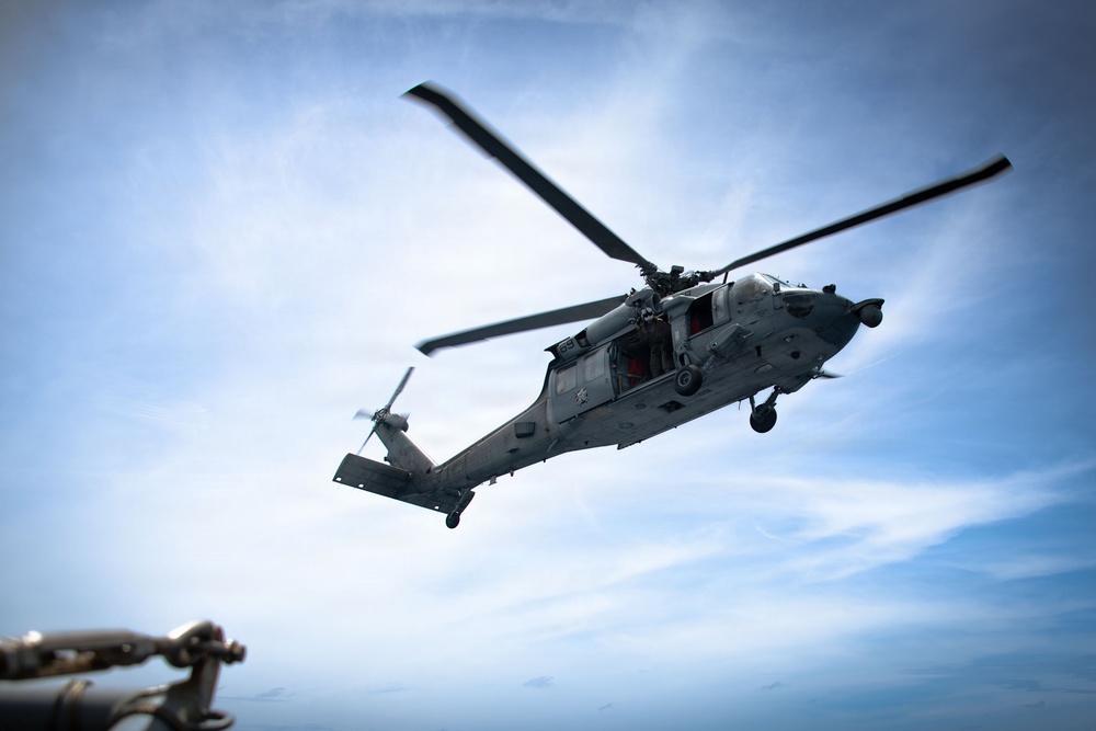 Boxer Sailors Conduct Chaff Removal and Stowage