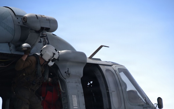 Boxer Sailors Conduct Chaff Removal and Stowage