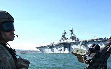 Coast Guard provides security at LA Fleet Week