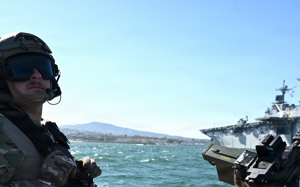 Coast Guard provides security at LA Fleet Week