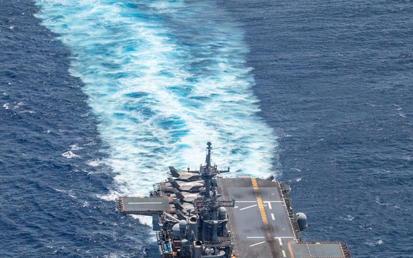 USS Boxer Transits the Andaman Sea