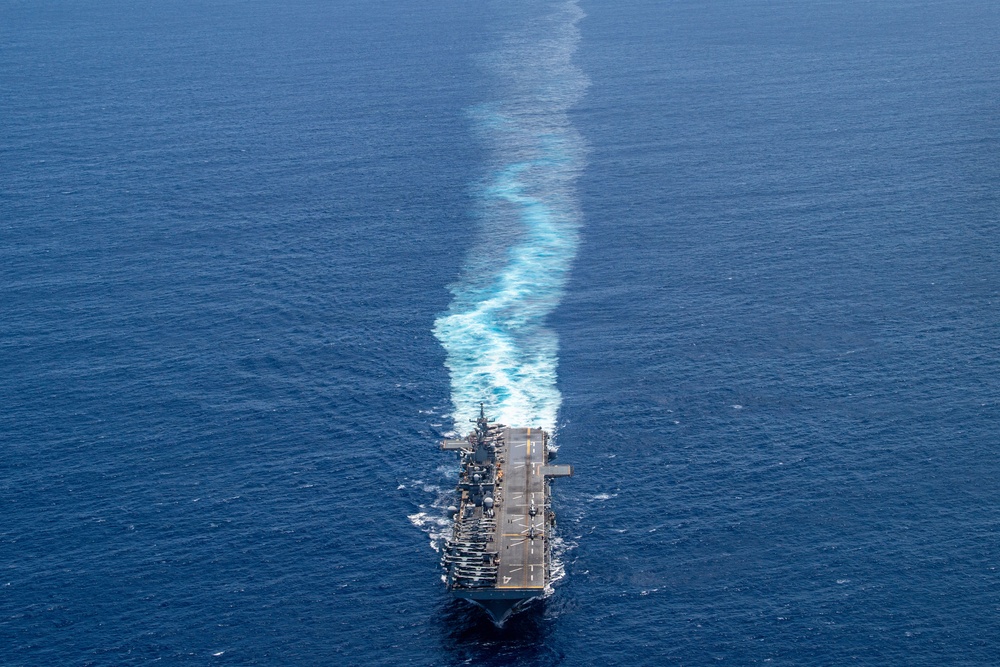 USS Boxer Transits the Andaman Sea