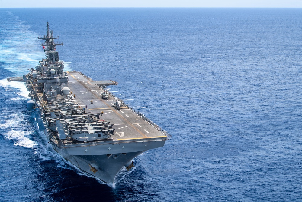 USS Boxer Transits the Andaman Sea