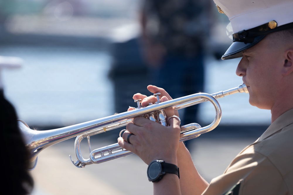 City officials host welcome reception on Battleship USS Iowa Museum