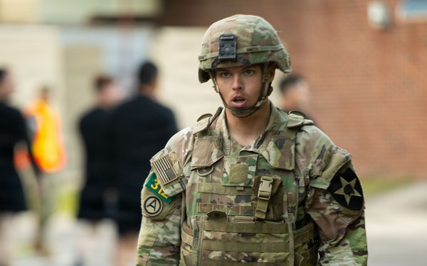 210th Field Artillery Brigade Soldiers participate in E3B train-up week one