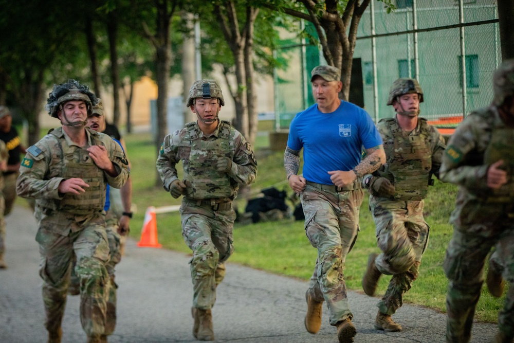 210th Field Artillery Brigade Soldiers participate in E3B train-up week one