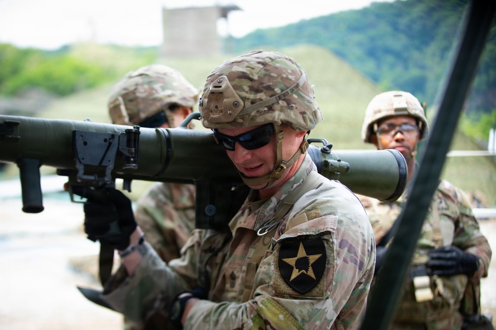 210th Field Artillery Brigade Soldiers participate in E3B train-up week one