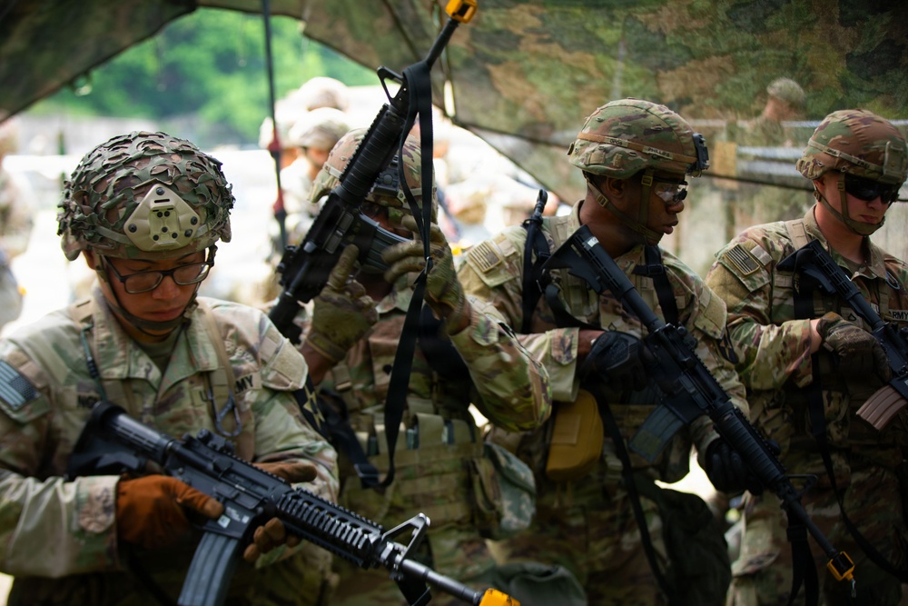 210th Field Artillery Brigade Soldiers participate in E3B train-up week one