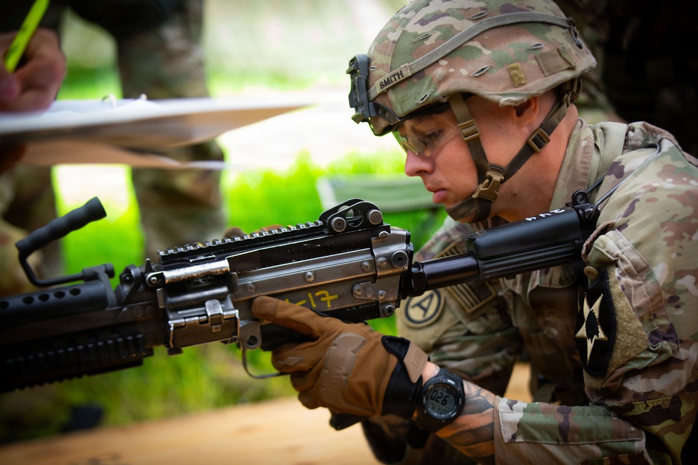 210th Field Artillery Brigade Soldiers participate in E3B train-up week one