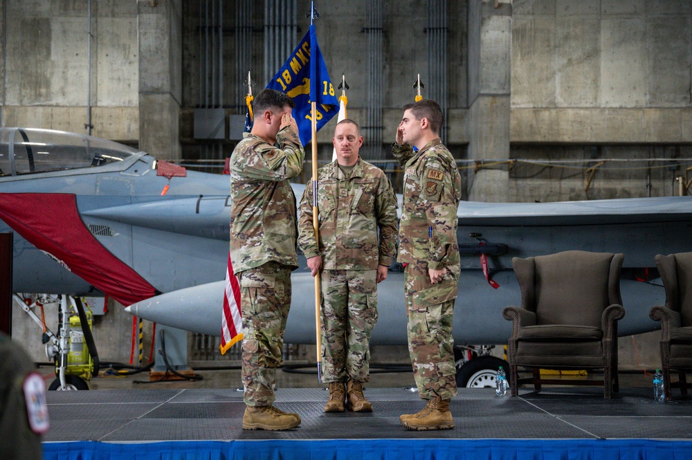 18th Aircraft Maintenance Squadron activates at Kadena Air Base