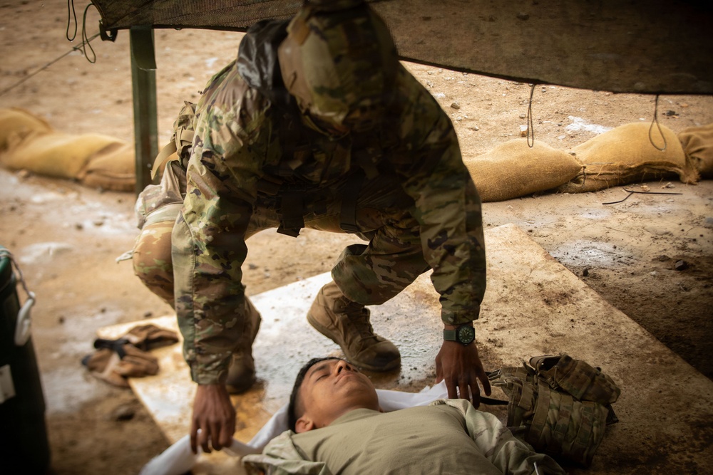 210th Field Artillery Brigade Soldiers participate in E3B train-up week one