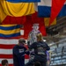 Wasp-class amphibious assault ship USS Essex (LHD 2) hosts a reception dinner aboard to celebrate the beginning of LA Fleet Week, May 20, 2026