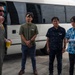 Chatan Town Base Affairs Division tours Kadena Air Base
