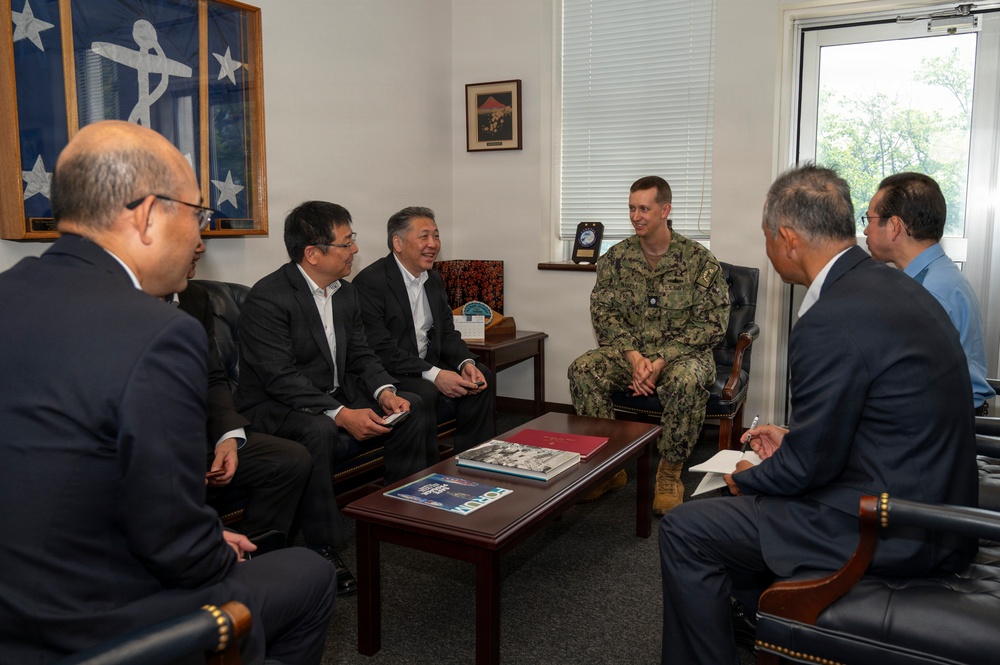 Sasebo City Police Chief and Nagasaki Prefectural Police visit CFAS