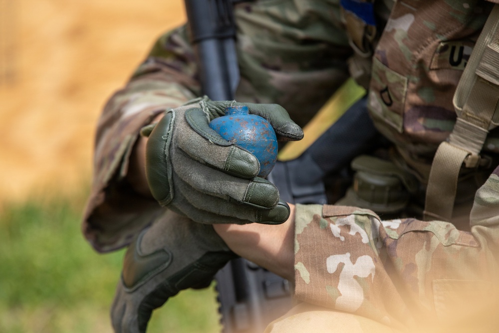 U.S. Army and Republic of Korea soldiers compete in Expert Soldier, Infantry and Field Medical Badge training.