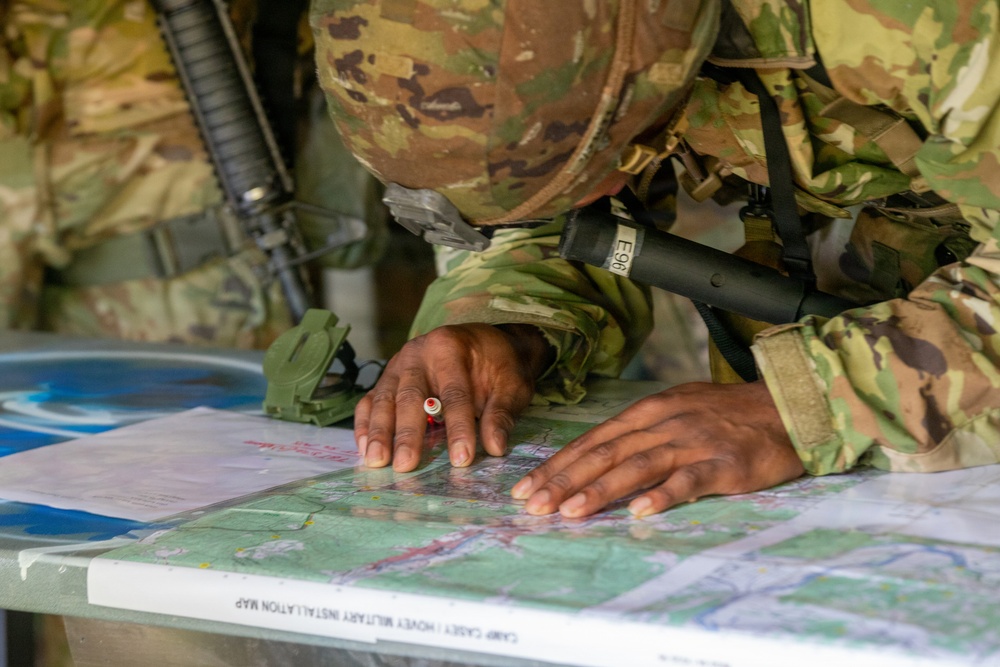 U.S. Army and Republic of Korea soldiers compete in Expert Soldier, Infantry and Field Medical Badge training.