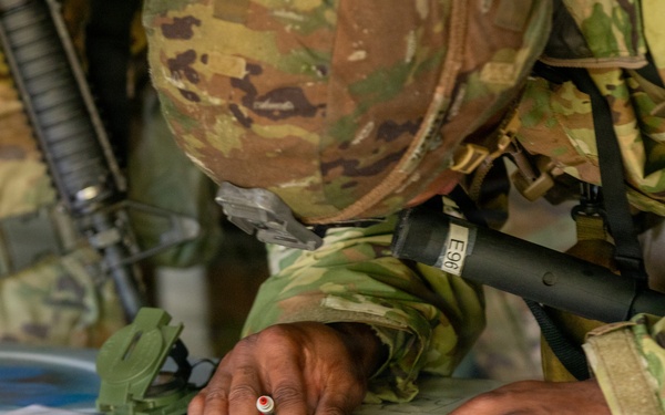 U.S. Army and Republic of Korea soldiers compete in Expert Soldier, Infantry and Field Medical Badge training.