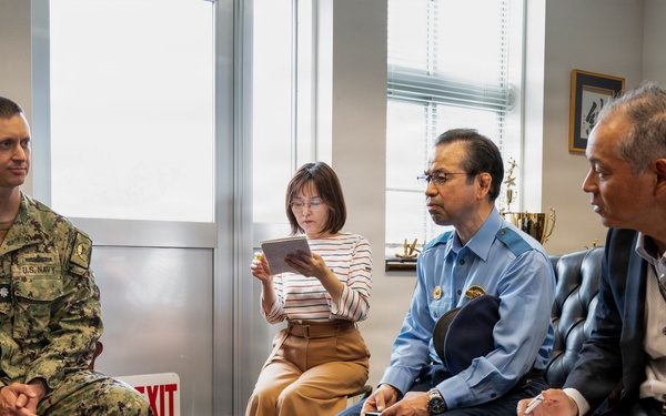 Sasebo City Police Chief visits CFAS