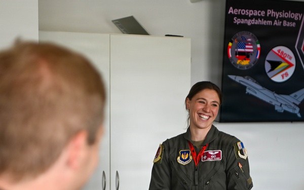 Aerospace Physiology Training Team reestablishes training capabilities at Spangdahlem Air Base