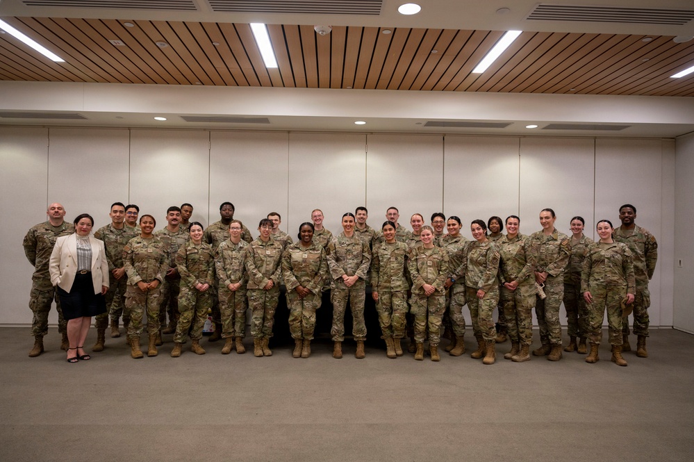 JPRA senior enlisted leader visits Osan, emphasizes resilience and Airmen fitness