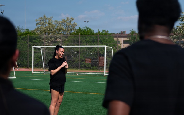 JPRA senior enlisted leader visits Osan, emphasizes resilience and Airmen fitness