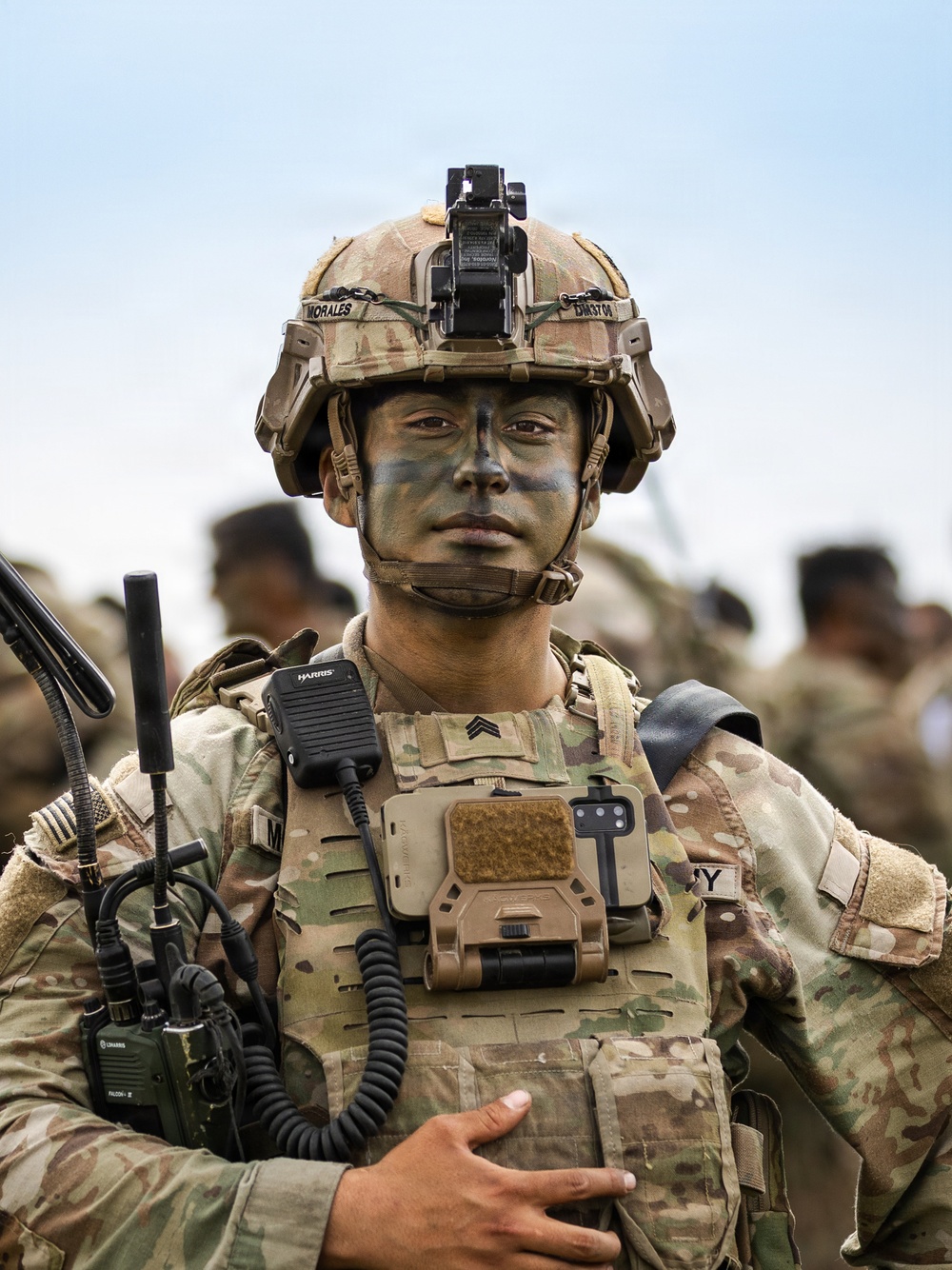 2d Cavalry Regiment Soldiers pose for a photo at Saber Strike 26
