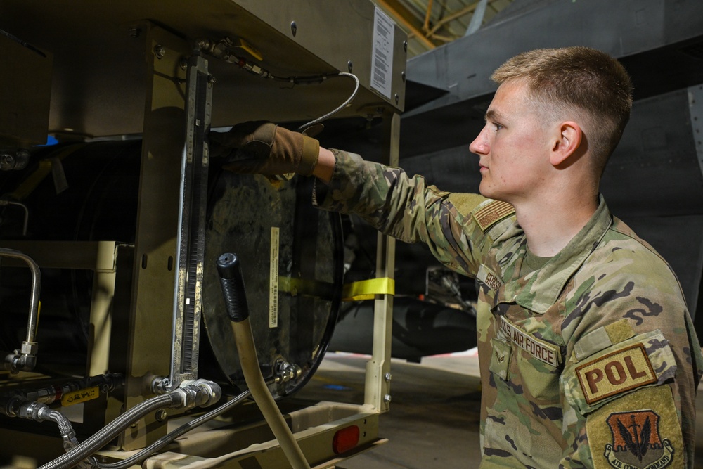 Fuels action in the U.S. Central Command AOR