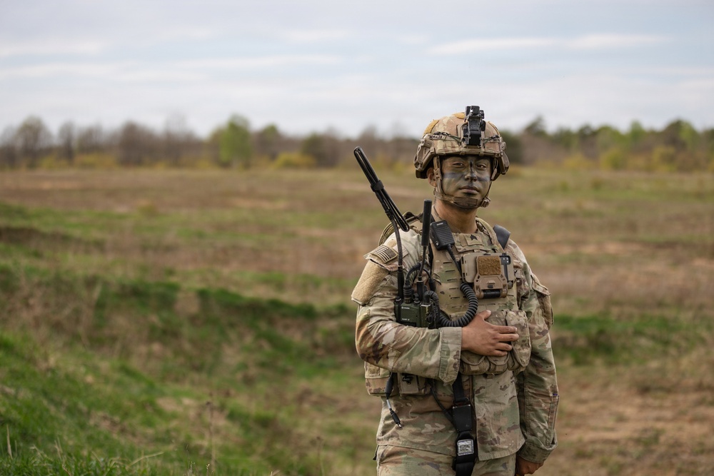 2d Cavalry Regiment Soldiers pose for a photo at Saber Strike 26