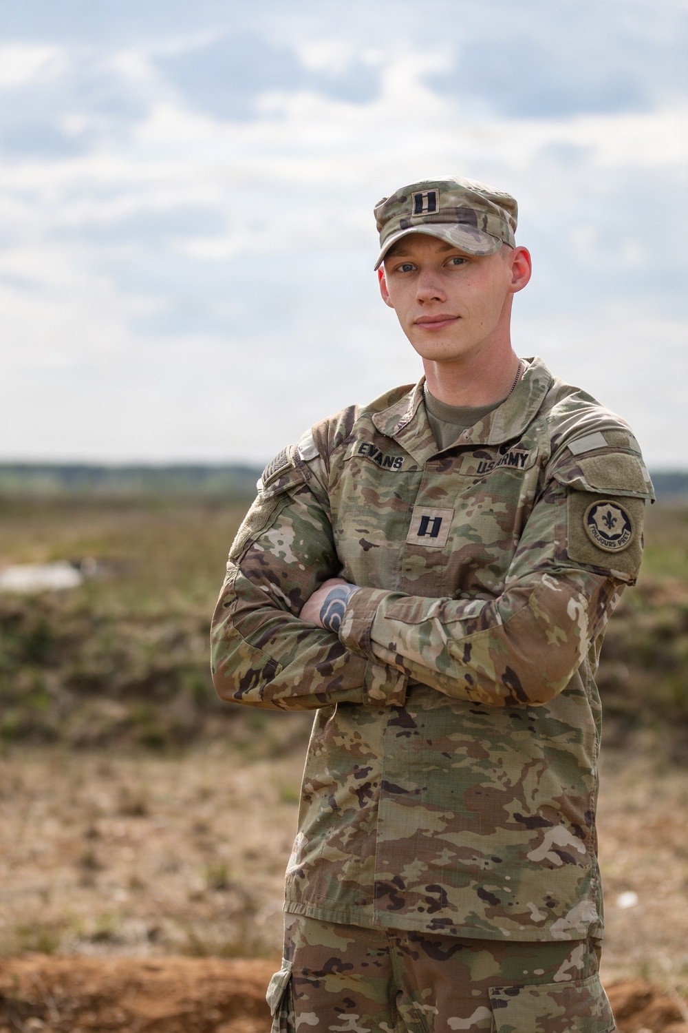 2d Cavalry Regiment Soldiers pose for a photo at Saber Strike 26