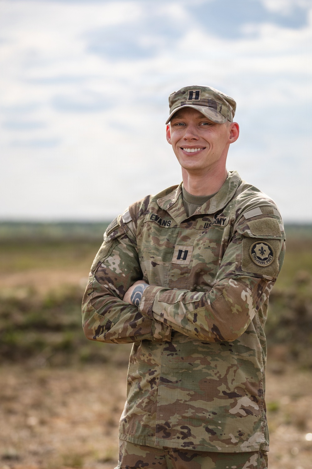 2d Cavalry Regiment Soldiers pose for a photo at Saber Strike 26