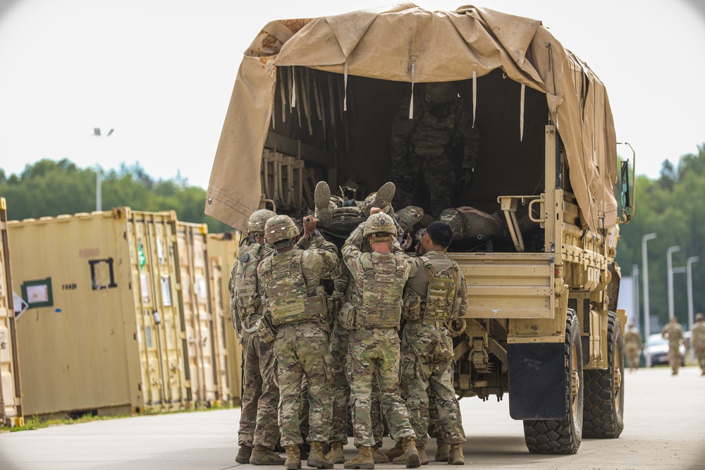 1/1 AD Mass Casualty Training