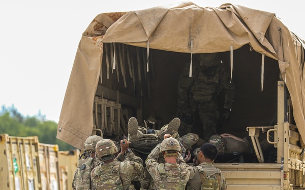 1/1 AD Mass Casualty Training