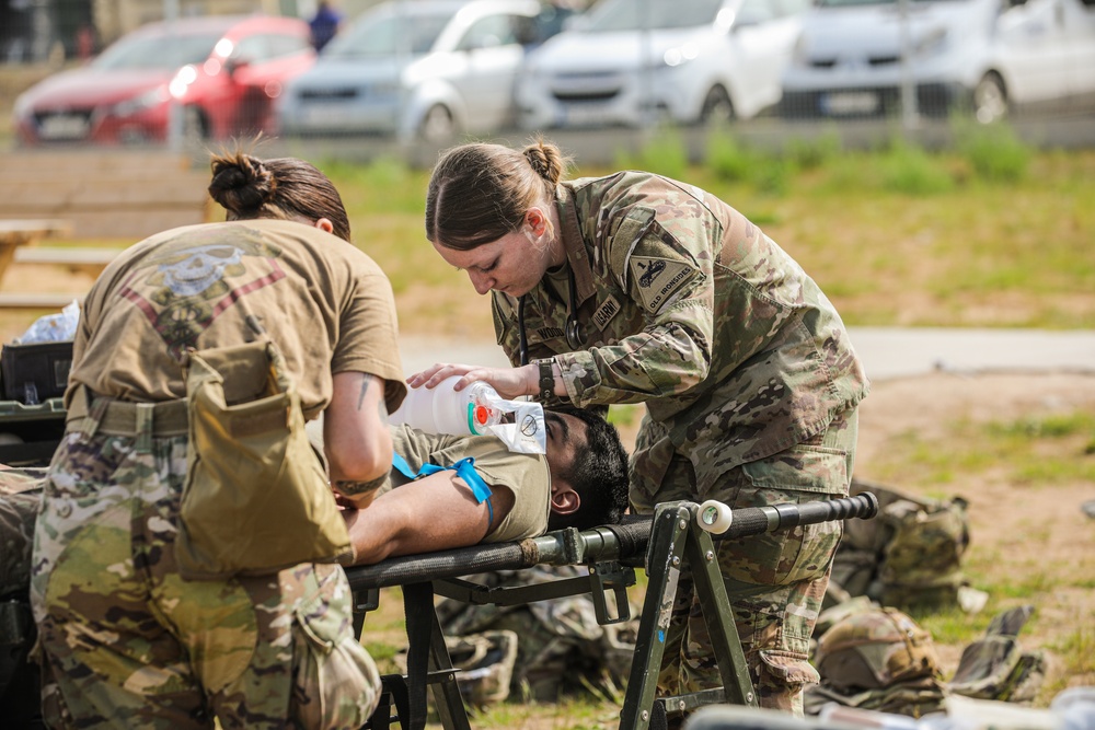 1/1 AD Mass Casualty Training