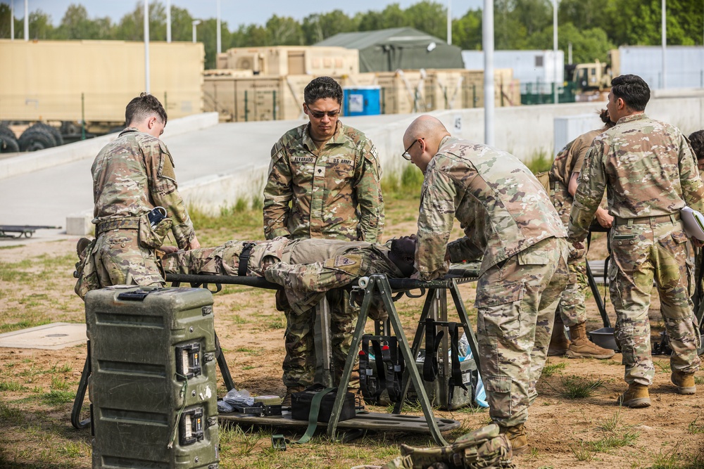 1/1 AD Mass Casualty Training