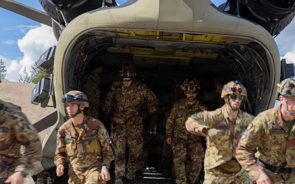 1-214th GSAB conducts cold and hot load training for multinational battalion during Saber Strike