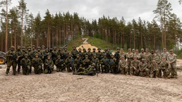 U.S. Army, Estonian Defence Forces support restoration of historic Seitsmãgi Camp during exercise Spring Storm