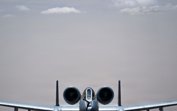 HC-130 crew refuels A-10s