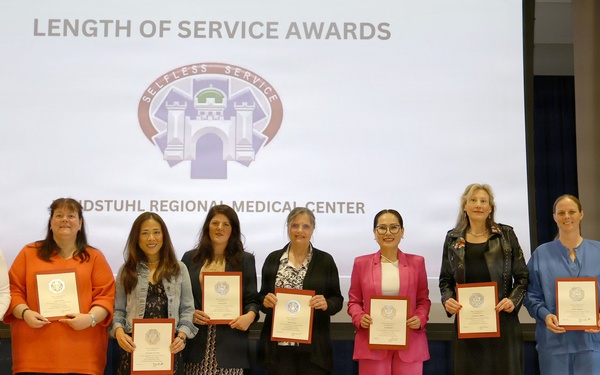 The Heart of the Hospital: LRMC Honors Decades of Civilian Service During Length of Service Ceremony