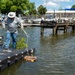 JBAB’s environmental team executes a freshwater mussel deployment in Potomac