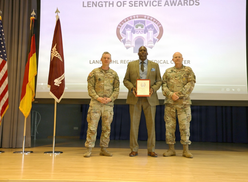 The Heart of the Hospital: LRMC Honors Decades of Civilian Service During Length of Service Ceremony