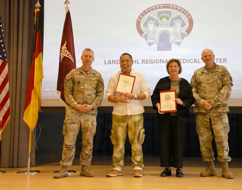 The Heart of the Hospital: LRMC Honors Decades of Civilian Service During Length of Service Ceremony