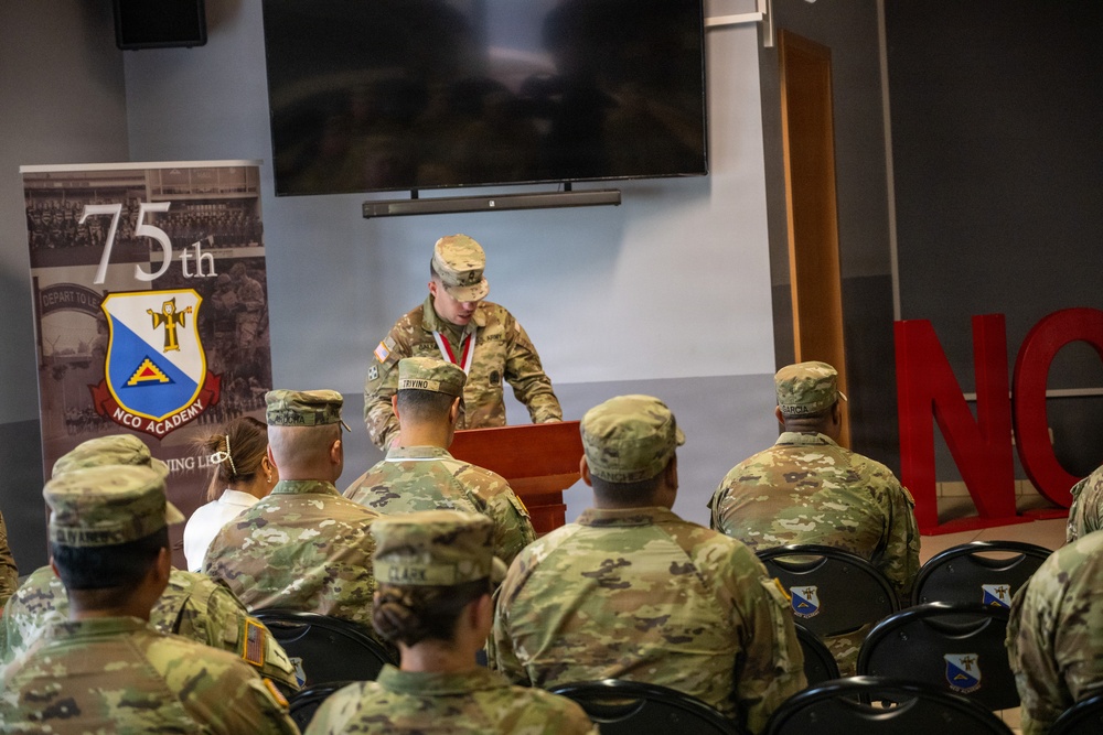 U.S. Army 1st Sgt. Alexis Garcia Order of Saint George ceremony in Germany