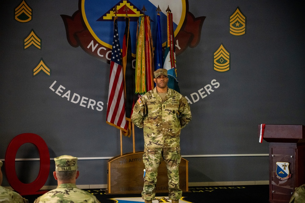 U.S. Army 1st Sgt. Alexis Garcia Order of Saint George ceremony in Germany
